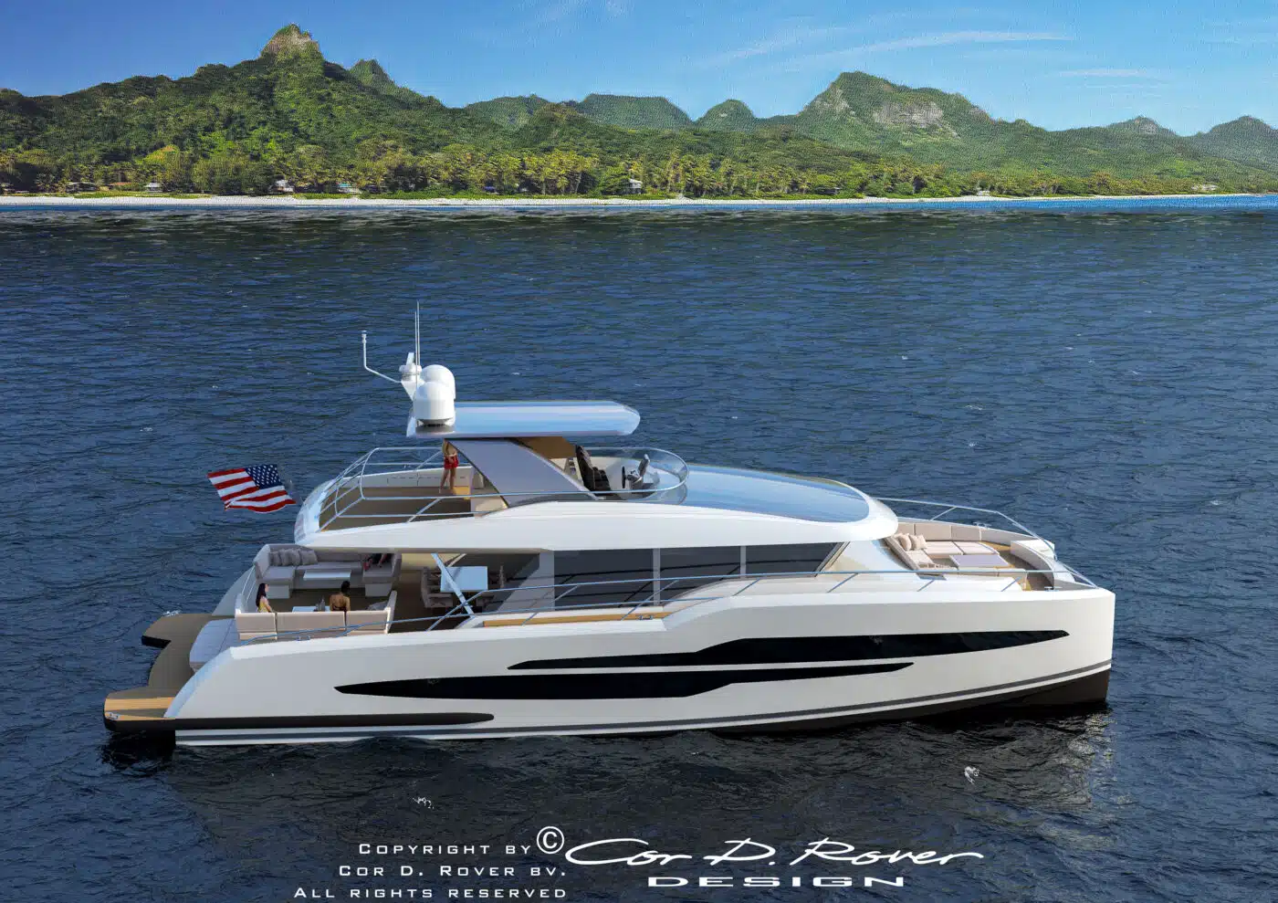 A new 70ft catamaran concept